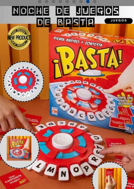 JUEGO DE MESA BASTA